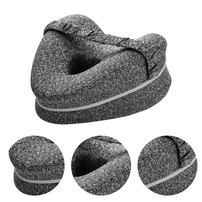 Alignment Pillows with Adjustable Strap Hip Alignment Pillow Heart-Shaped Memory Foam Pillows for Soothing Pain Relief